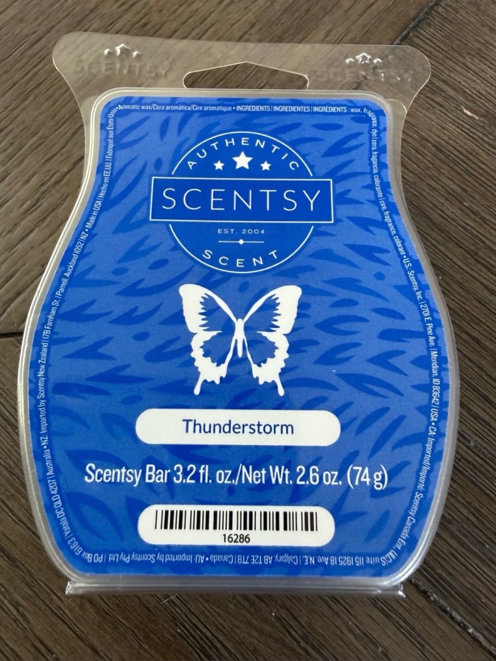 Scentsy Thunderstorm Wax Bar